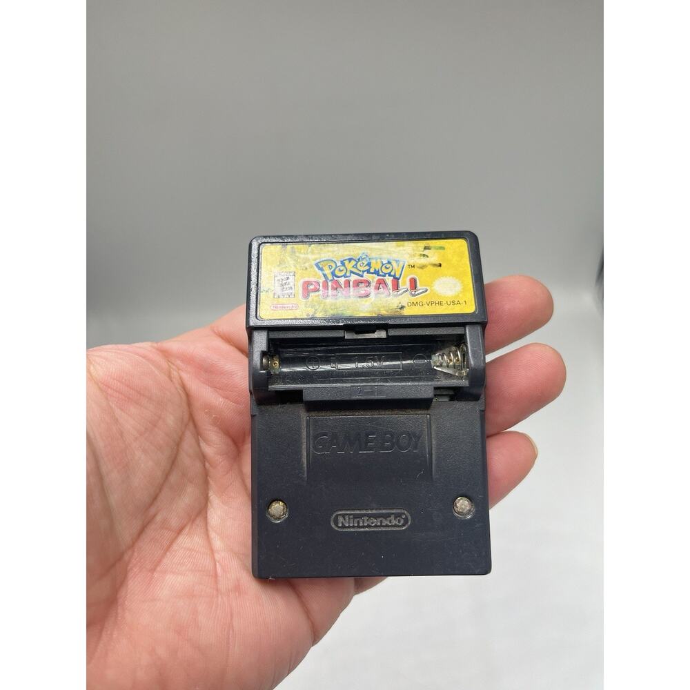 Pokemon Pinball (Game Boy Color GBC, 1999) Authentic Tested/Working GBC